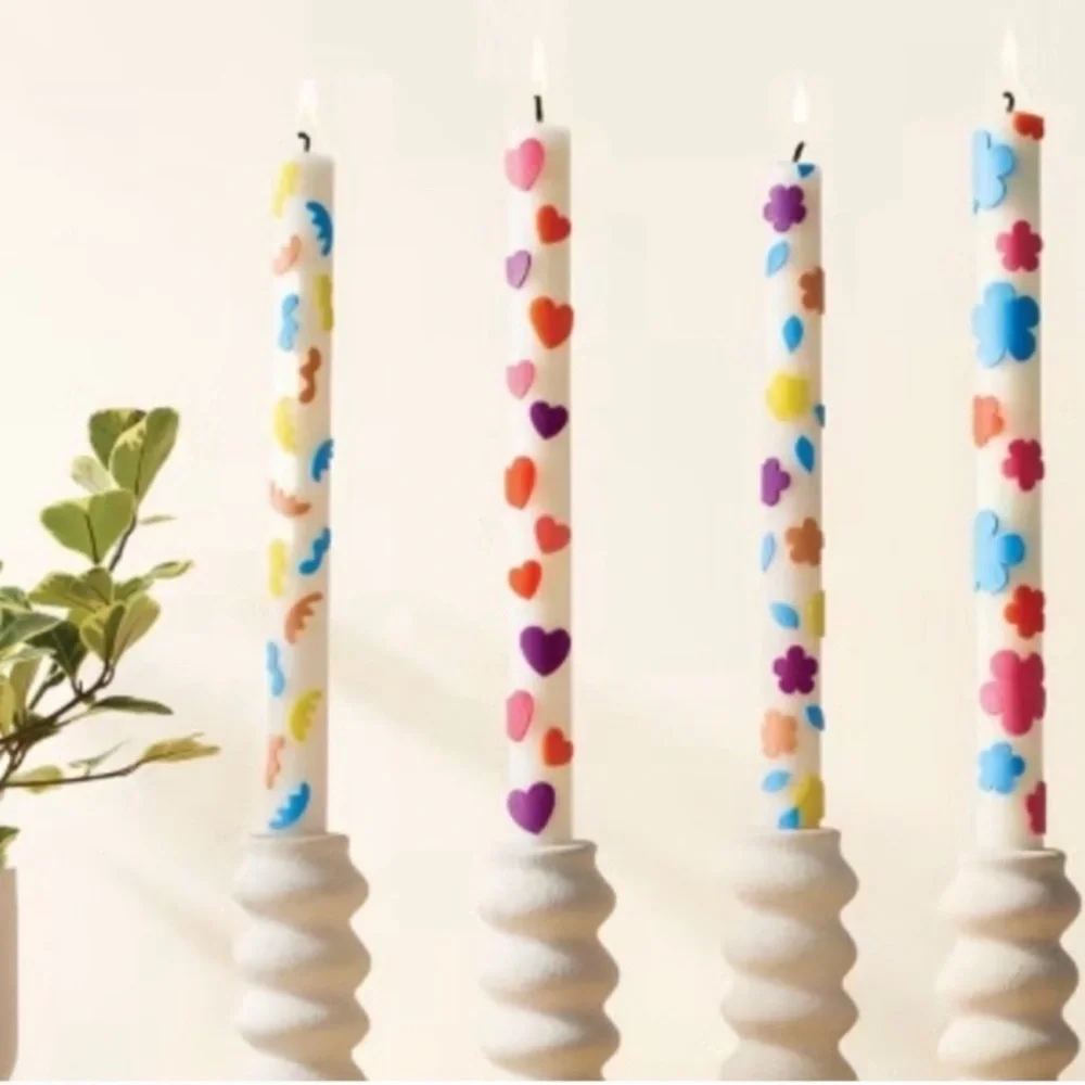 New! Colorful Taper Candle Making Kit - Mondo Llama - Picture 4 of 8